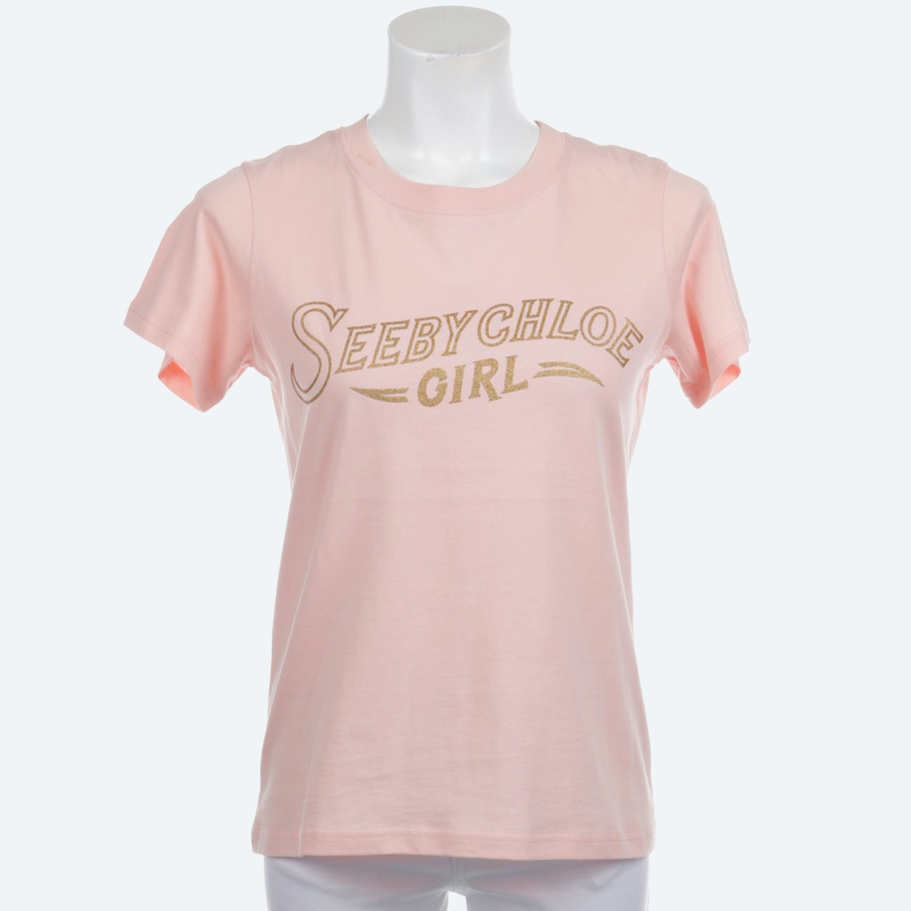 Image 1 of Shirt M Pastel pink in color Pink | Vite EnVogue
