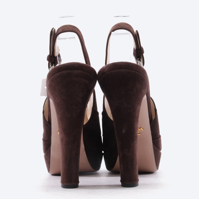 Bild 3 von Sandaletten EUR 40 Dunkelbraun in Farbe Braun | Vite EnVogue