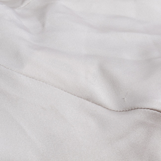 Image 4 of Silk Skirt 40 Light Gray in color Gray | Vite EnVogue