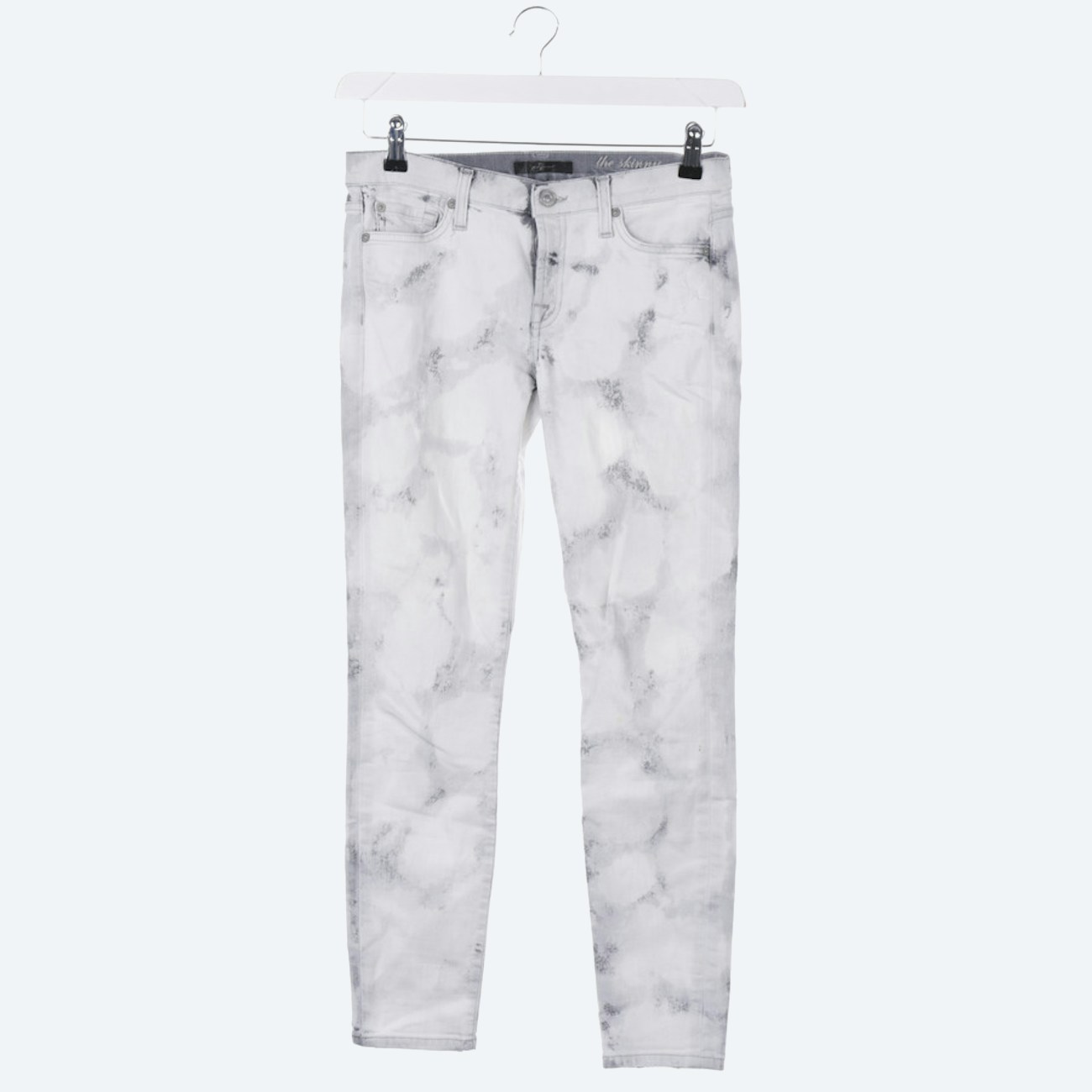 Bild 1 von Jeans Slim Fit W28 Hellgrau in Farbe Grau | Vite EnVogue