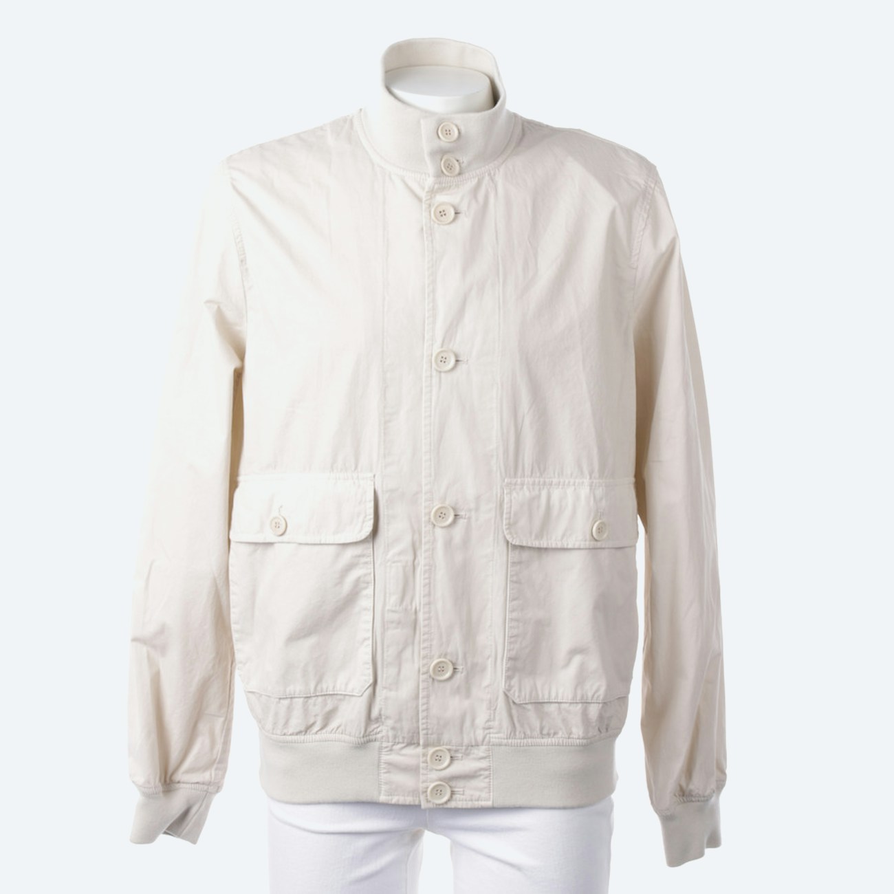 Image 1 of Between-seasons Jacket 2XL Beige in color White | Vite EnVogue