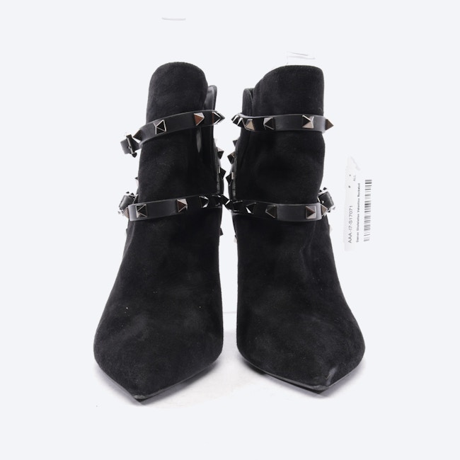 Image 2 of Rockstud Ankle Boots EUR 39 Black in color Black | Vite EnVogue