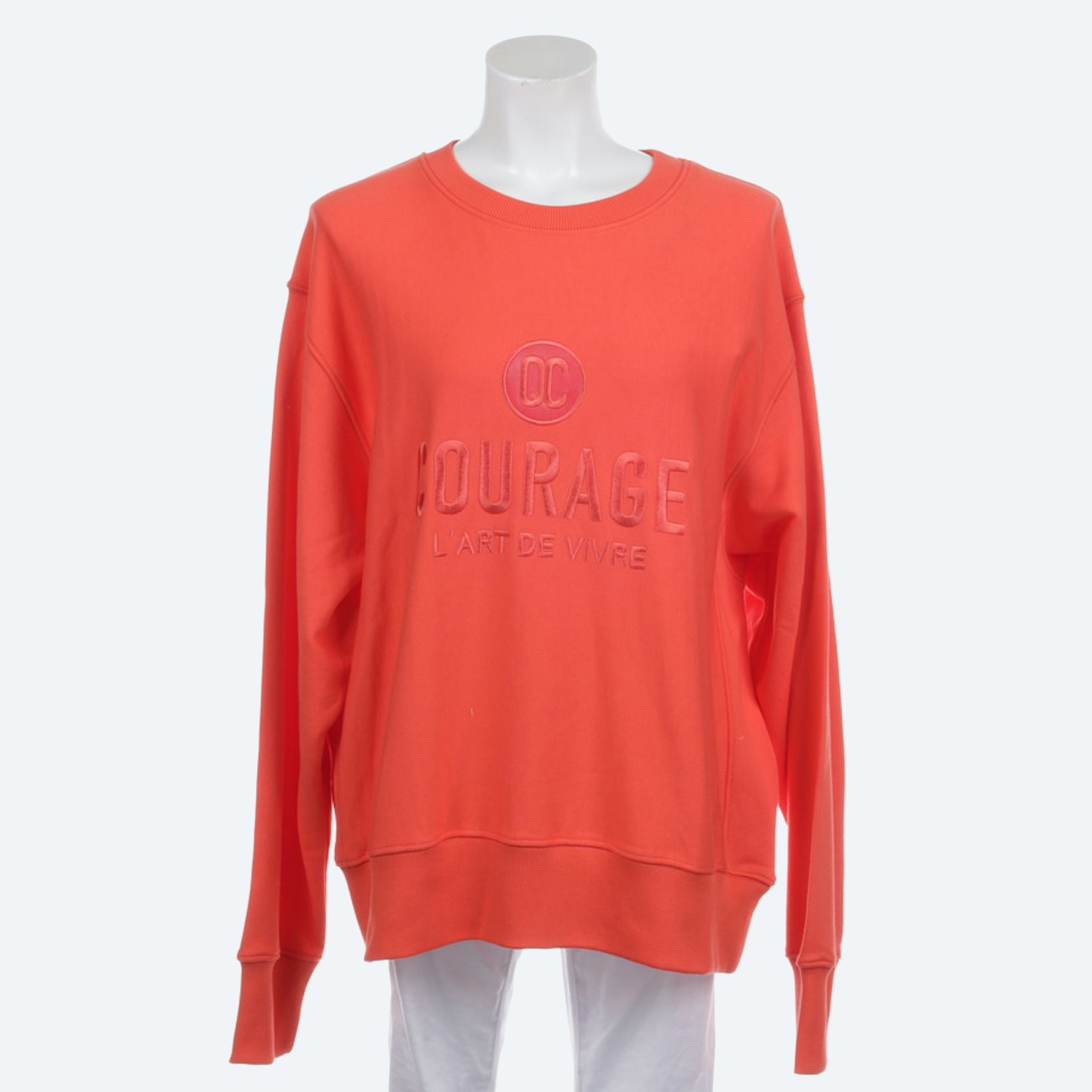 Image 1 of Sweatshirt L Red in color Red | Vite EnVogue