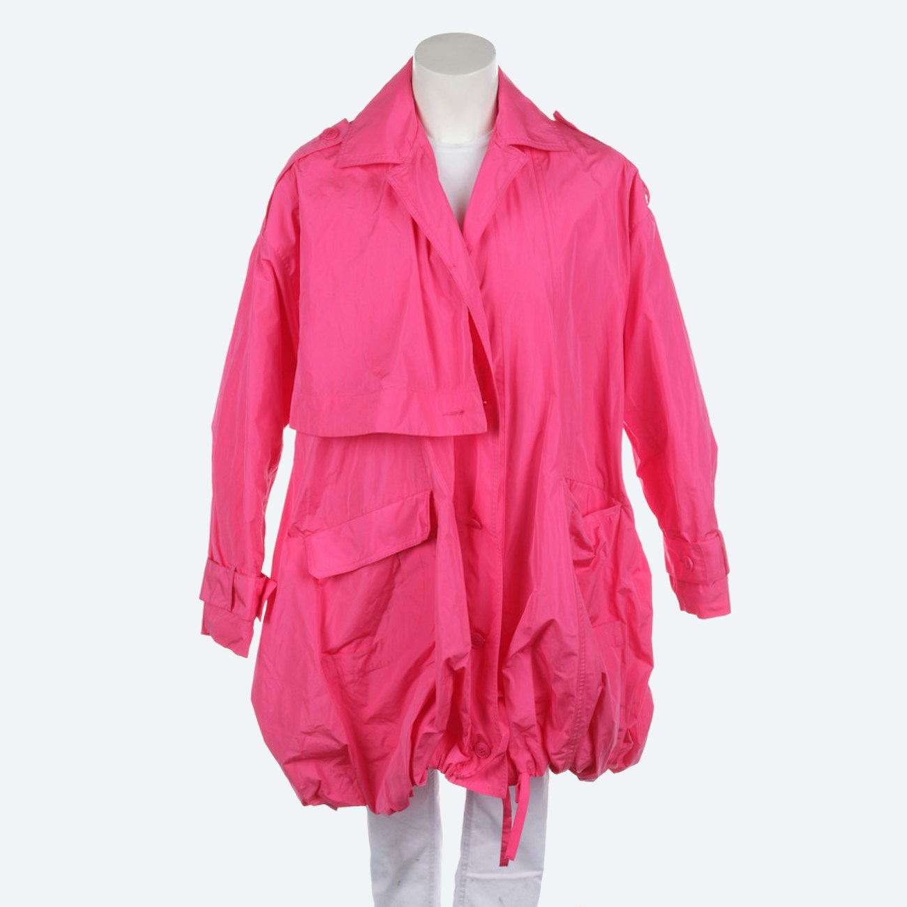 Image 1 of Between-seasons Coat 32 Hotpink in color Pink | Vite EnVogue