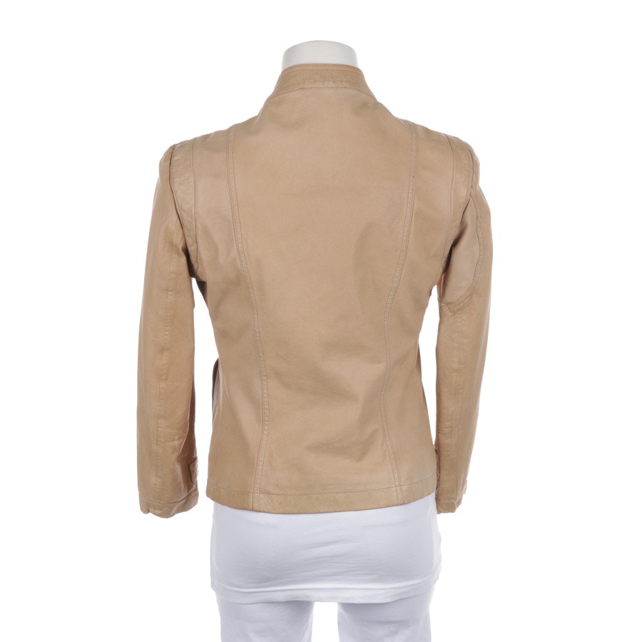 Image 2 of LeatherJacket 40 Tan in color Brown | Vite EnVogue