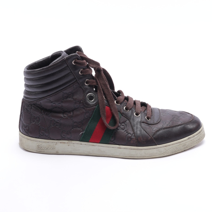 Image 1 of High-Top Sneakers EUR 42.5 Dark brown in color Brown | Vite EnVogue