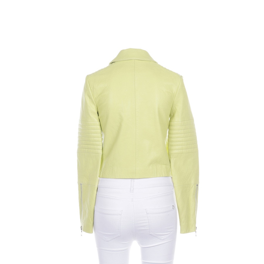 Image 2 of LeatherJacket XS Green in color Green | Vite EnVogue