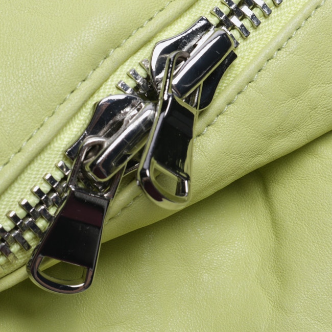 Image 5 of LeatherJacket XS Green in color Green | Vite EnVogue