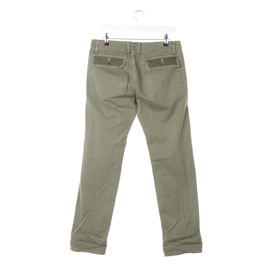 Image 2 of Trousers W25 Green in color Green | Vite EnVogue
