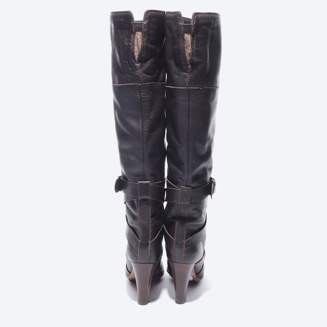 Image 3 of Boots EUR 37 Brown in color Brown | Vite EnVogue