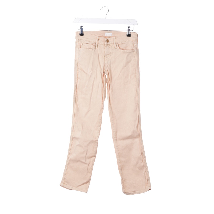 Image 1 of Jeans Straight Fit W24 Beige in color White | Vite EnVogue