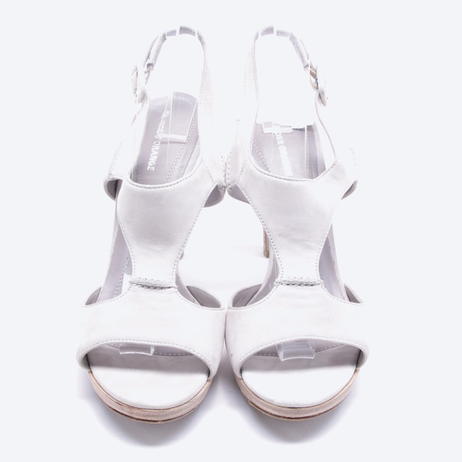 Image 2 of Heeled Sandals EUR 40 Lightgray in color Gray | Vite EnVogue