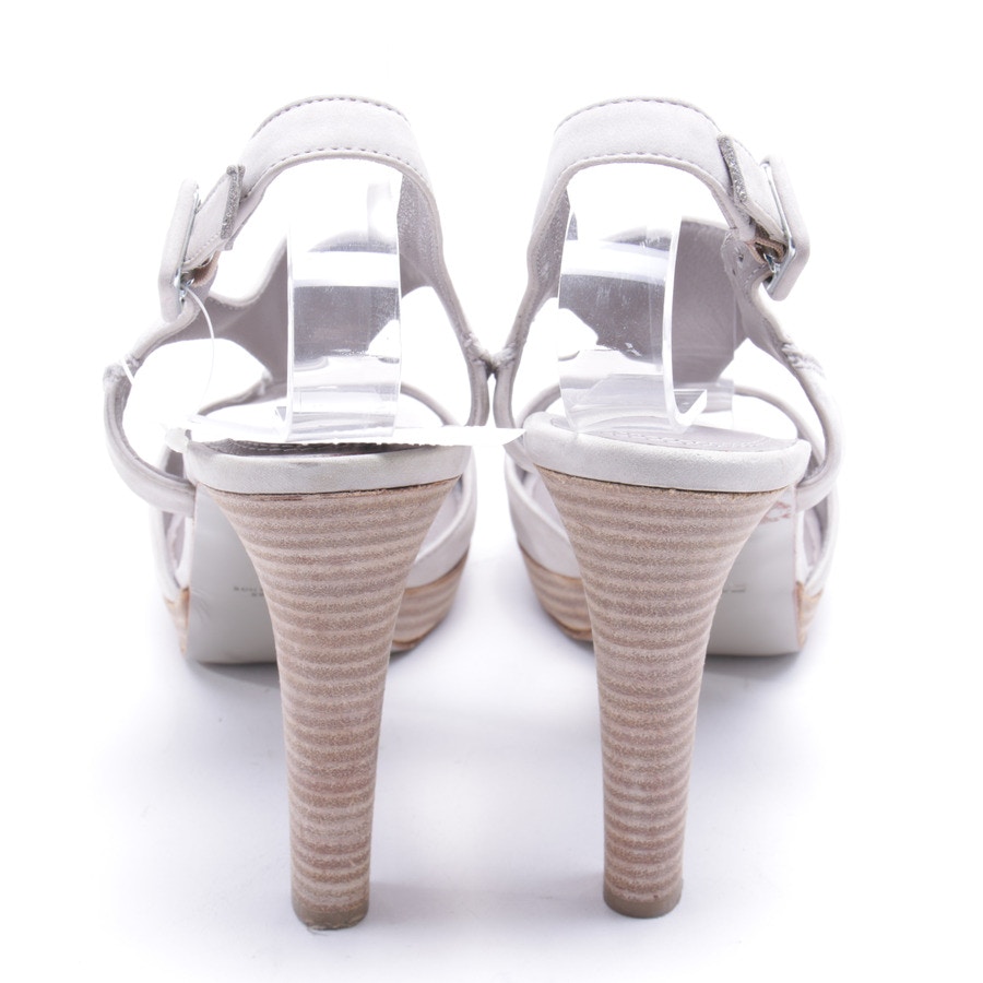 Image 3 of Heeled Sandals EUR 40 Lightgray in color Gray | Vite EnVogue