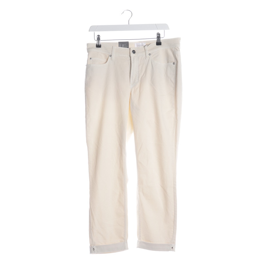 Image 1 of Jeans Straight Fit 42 Beige in color White | Vite EnVogue