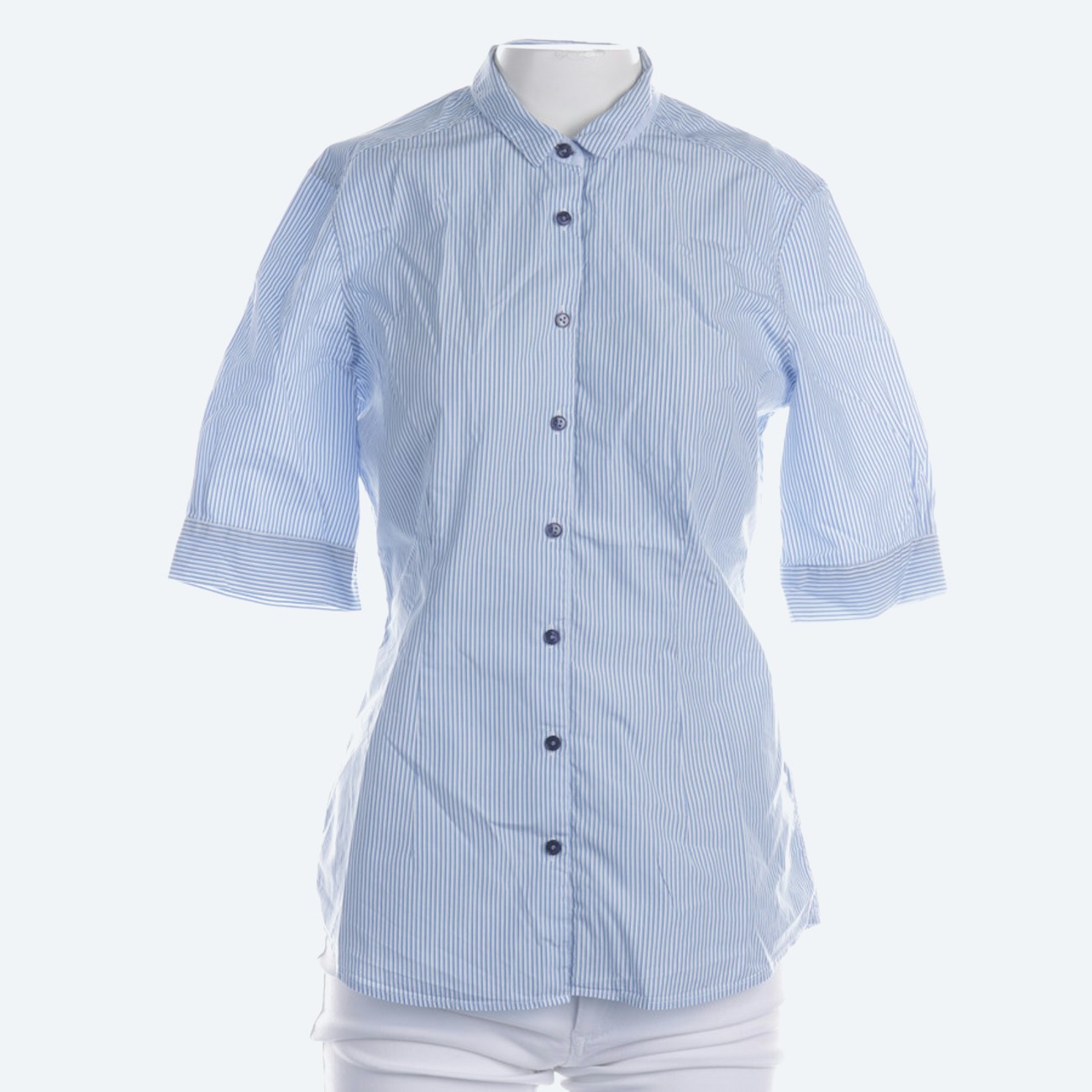 Image 1 of Shirt 36 Lightblue in color Blue | Vite EnVogue