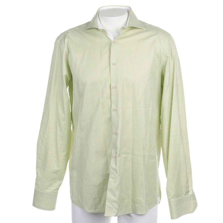 Image 1 of Casual Shirt 41 Green in color Green | Vite EnVogue