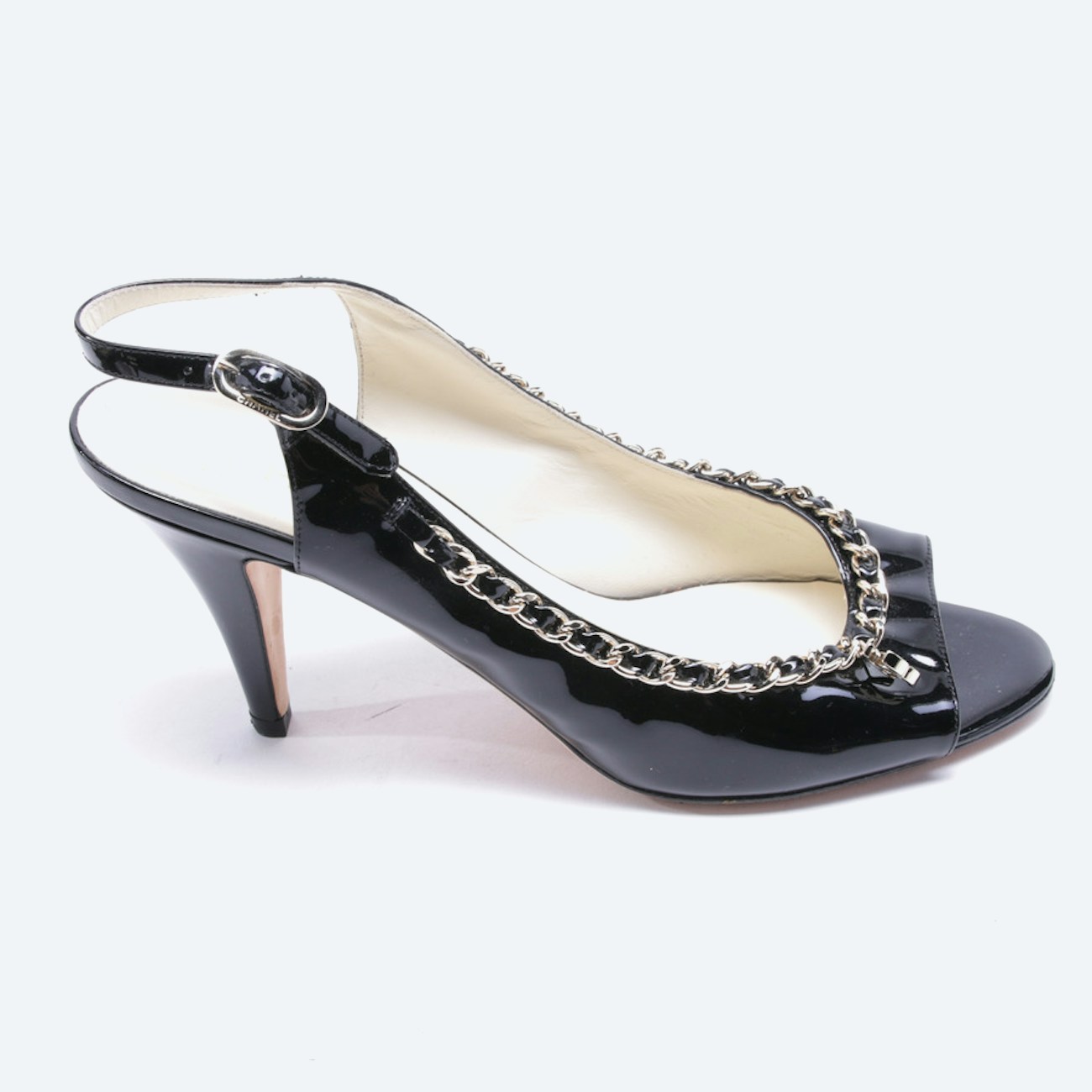 Image 1 of Heeled Sandals EUR 40.5 Black in color Black | Vite EnVogue