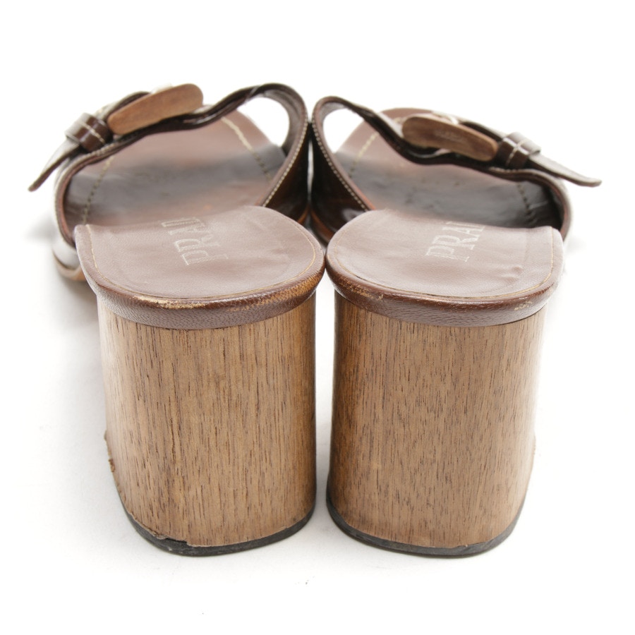Bild 3 von Sandaletten EUR 39 Dunkelbraun in Farbe Braun | Vite EnVogue