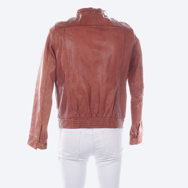 Image 2 of Leather Jacket L Chocolate in color Brown | Vite EnVogue