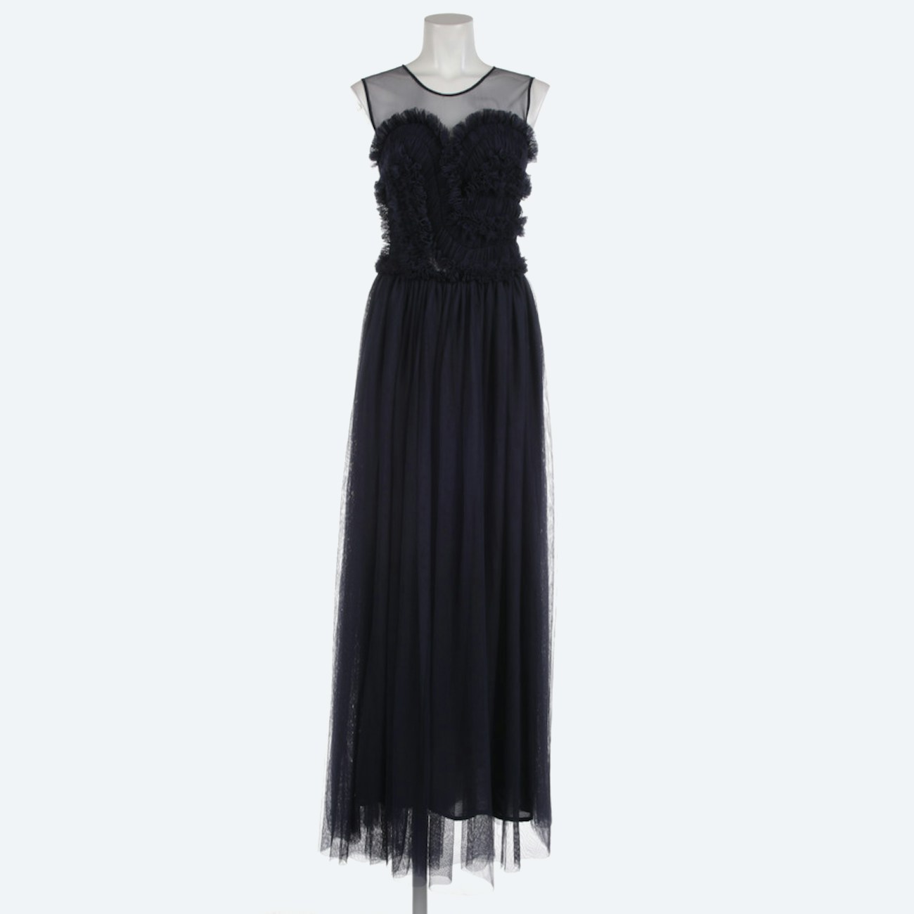 Image 1 of Evening Gown S Navy in color Blue | Vite EnVogue