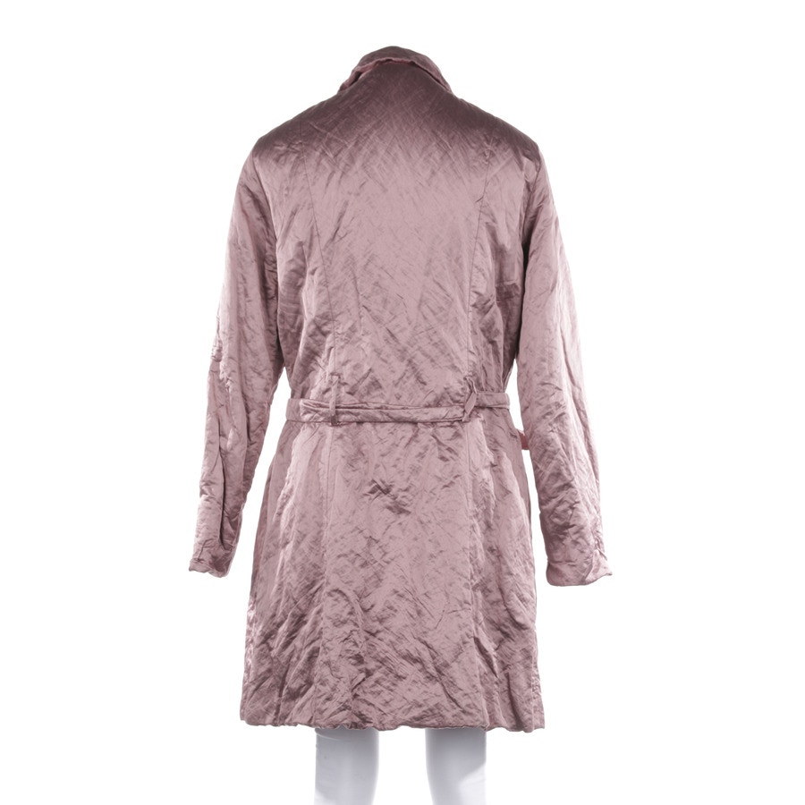 Image 2 of Between-seasons Coat 42 Rosewood in color Pink | Vite EnVogue
