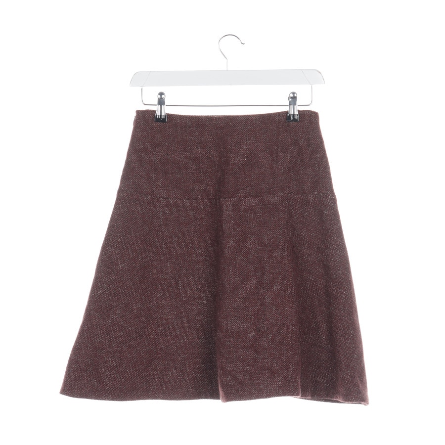 Image 2 of Skirt XS Brown in color Brown | Vite EnVogue