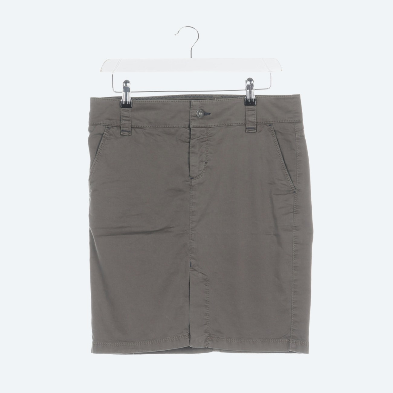 Image 1 of Skirt W29 Gray green in color Gray | Vite EnVogue