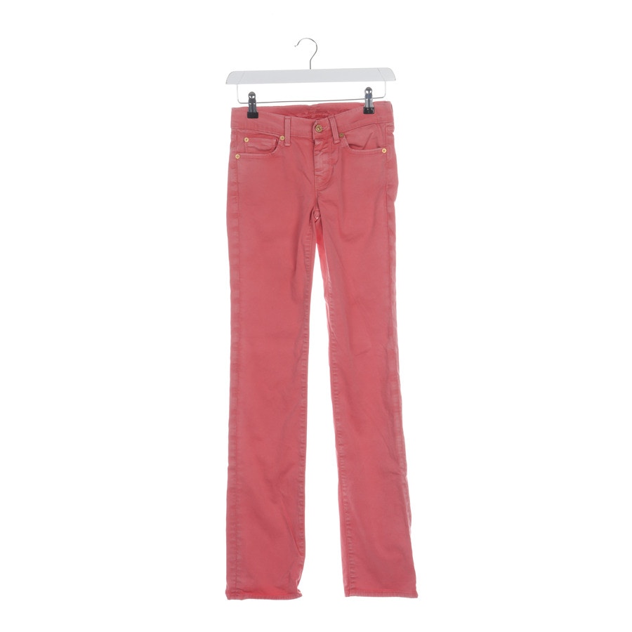 Image 1 of Jeans Straight Fit W25 Salmon in color Red | Vite EnVogue