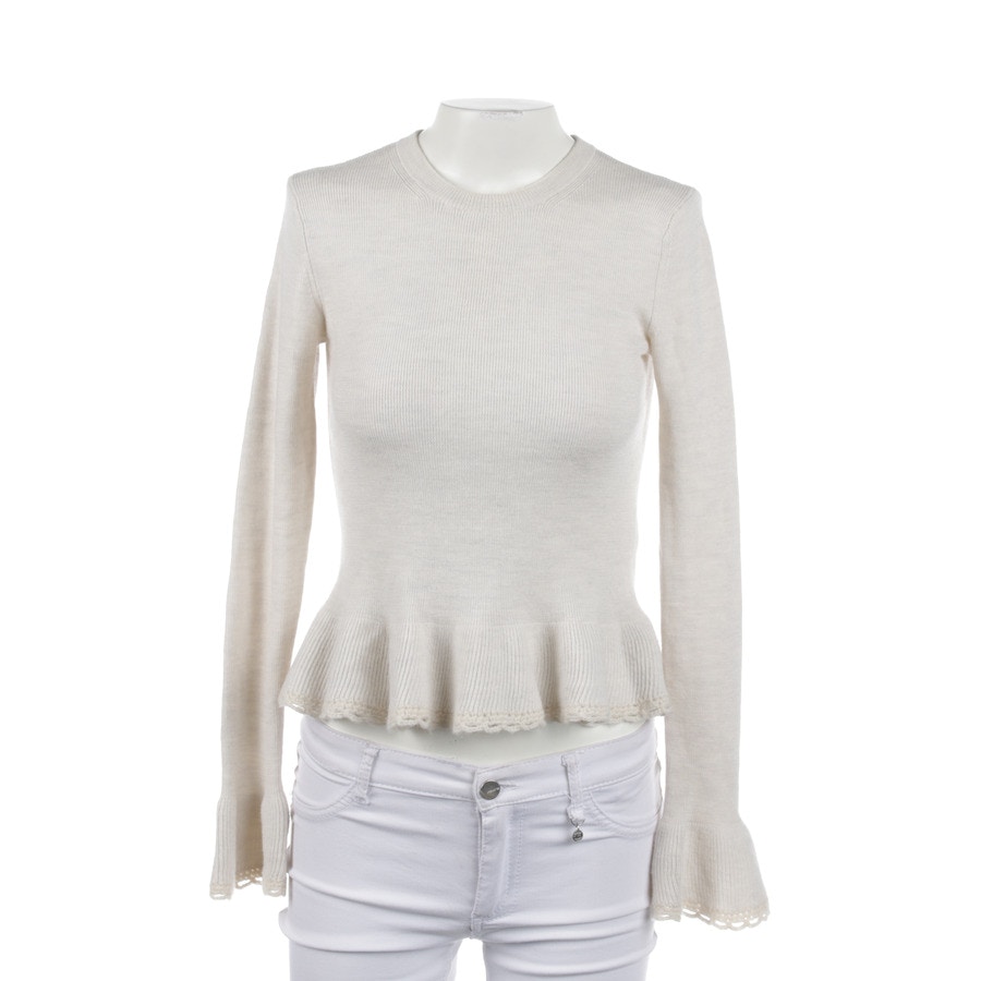 Image 1 of Wool Jumper XS Cream in color White | Vite EnVogue