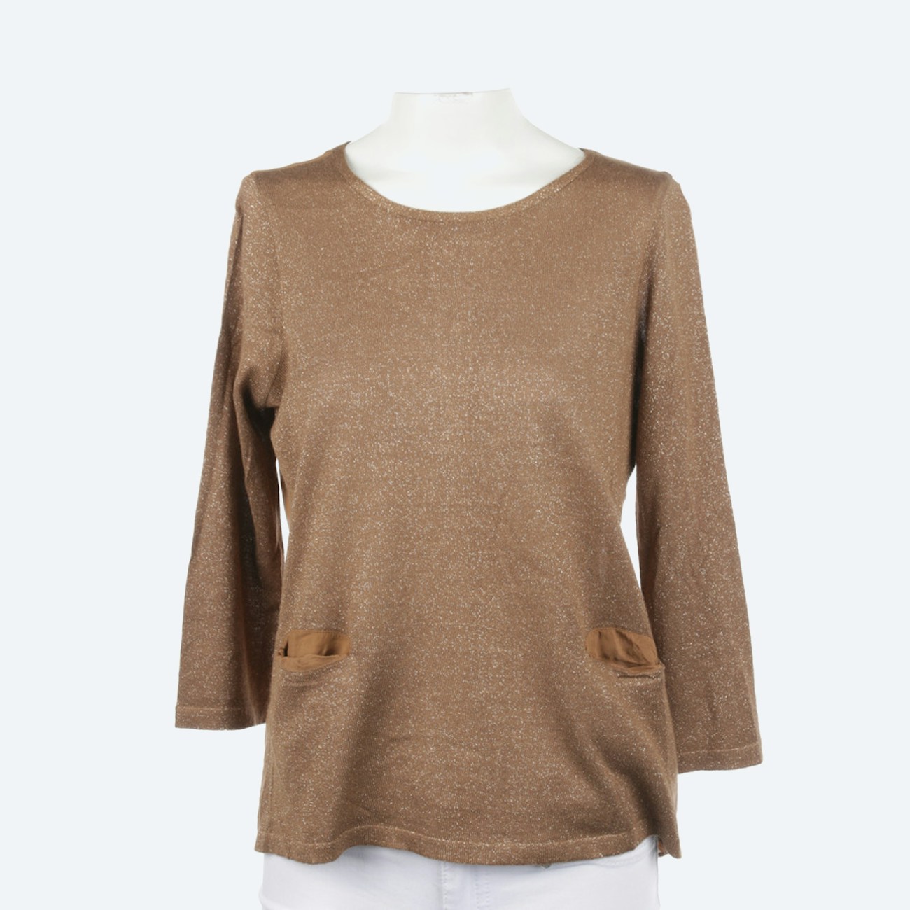 Image 1 of Shirt Blouse S Camel in color Brown | Vite EnVogue