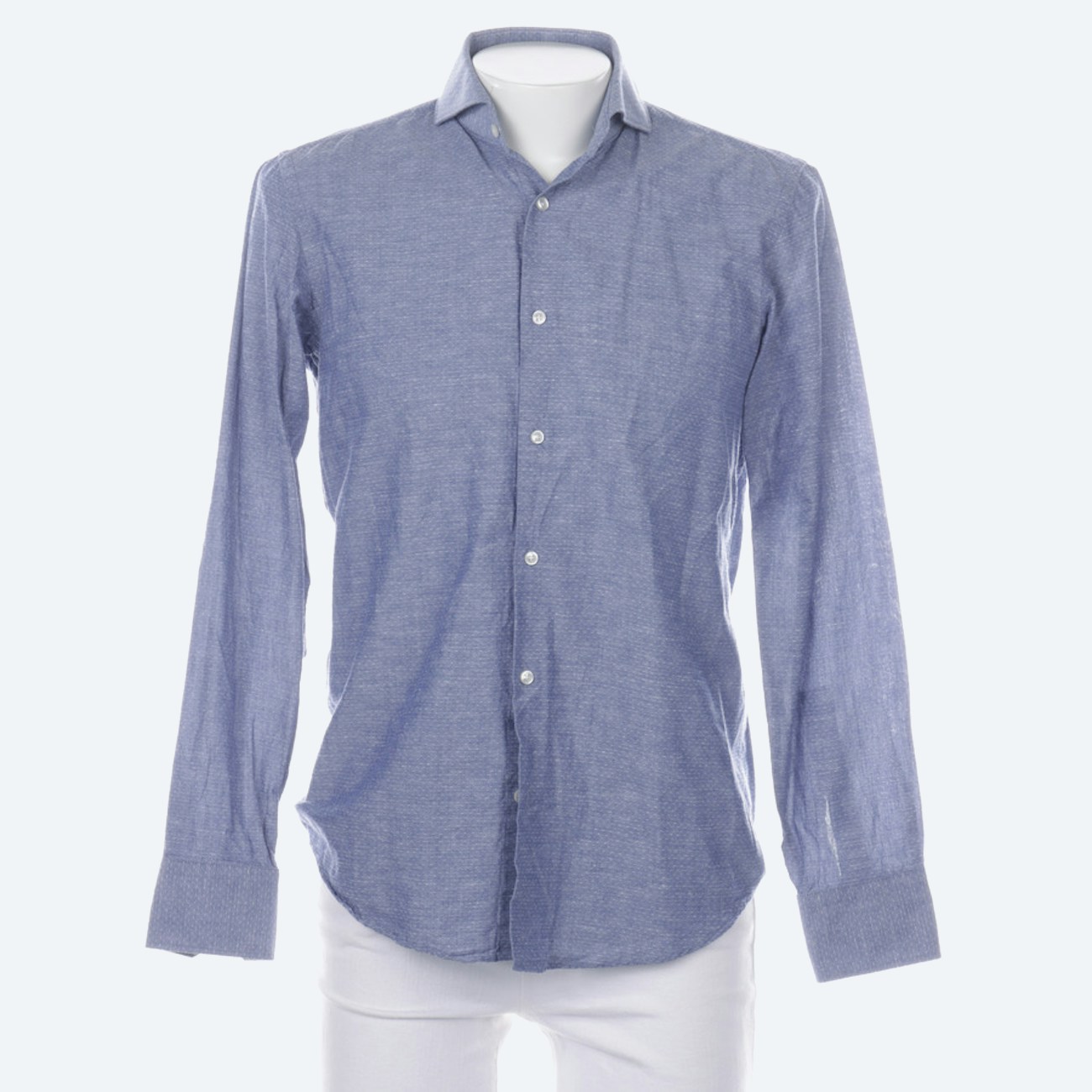 Image 1 of Casual Shirt 38 Steelblue in color Blue | Vite EnVogue