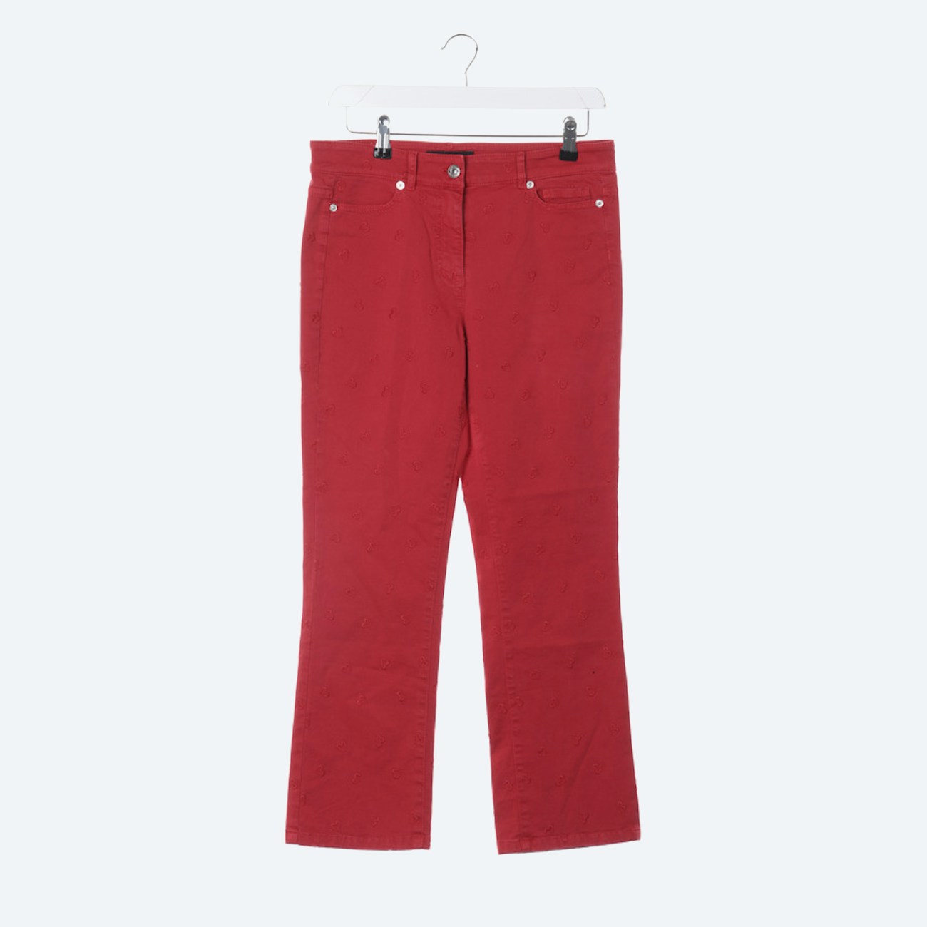 Image 1 of Jeans Straight Fit 36 Red in color Red | Vite EnVogue