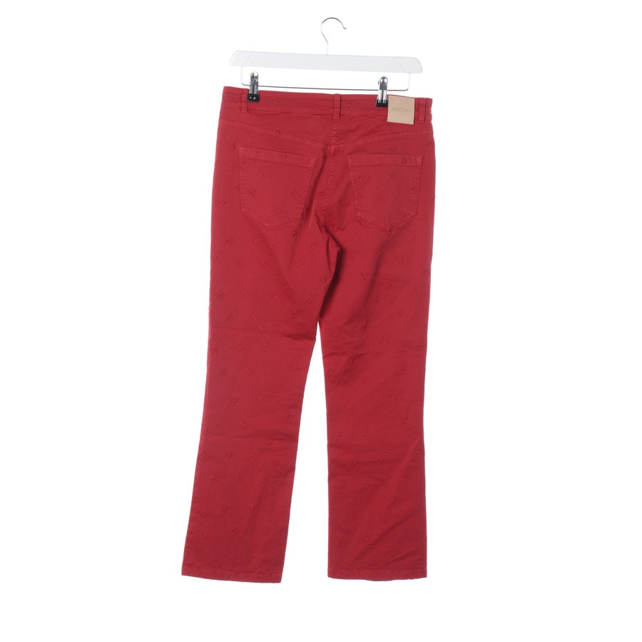 Image 2 of Jeans Straight Fit 36 Red in color Red | Vite EnVogue