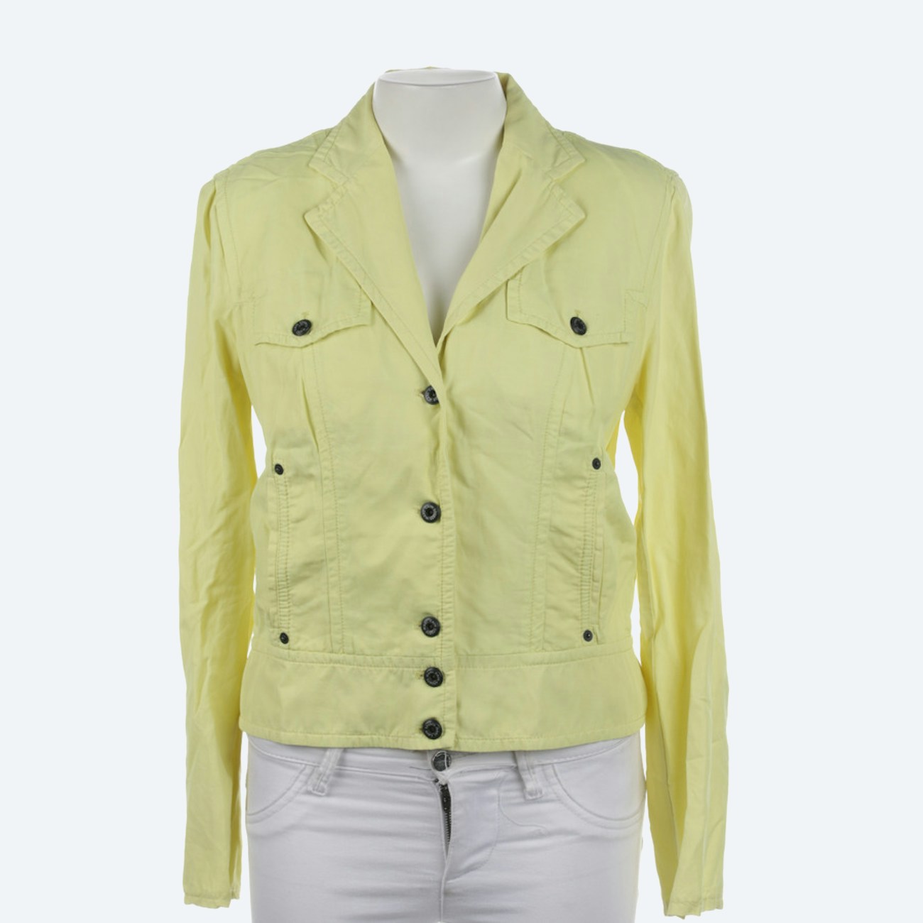 Image 1 of Summer Jacket 42 Yellow in color Yellow | Vite EnVogue