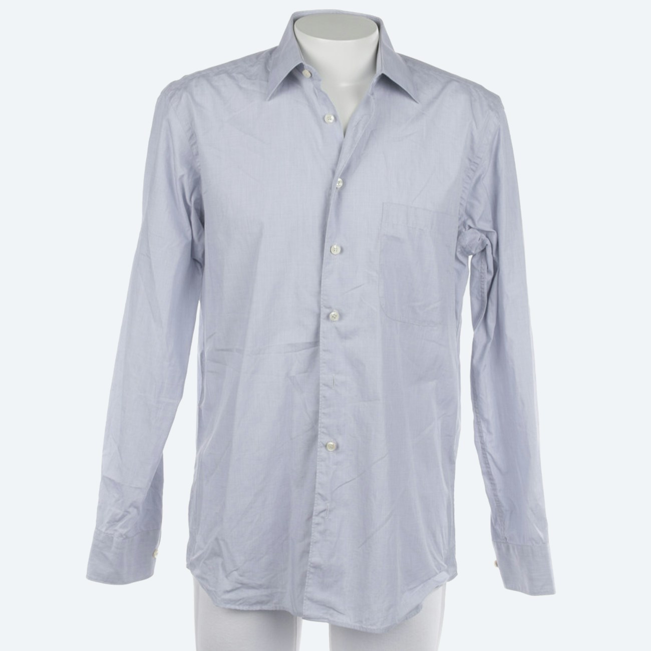 Image 1 of Business Shirt 40 Lightgray in color Gray | Vite EnVogue