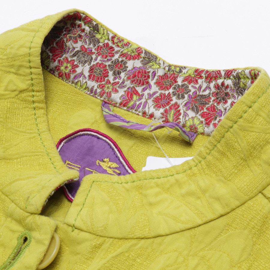 Image 3 of Between-seasons Jacket 40 Yellowgreen in color Green | Vite EnVogue