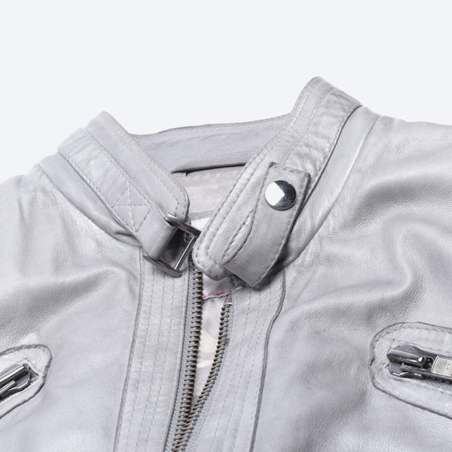 Image 3 of LeatherJacket 42 Gray in color Gray | Vite EnVogue
