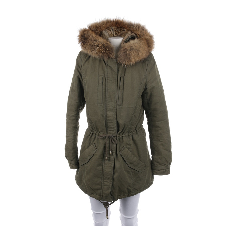 Image 1 of Winter Coat 34 Olivedrab in color Green | Vite EnVogue