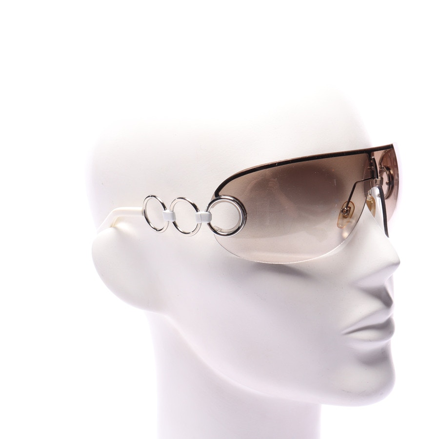 Image 2 of YSL 6115/S Sunglasses White in color White | Vite EnVogue