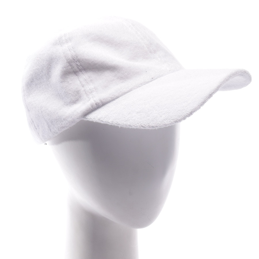 Image 1 of Peaked Cap White in color White | Vite EnVogue