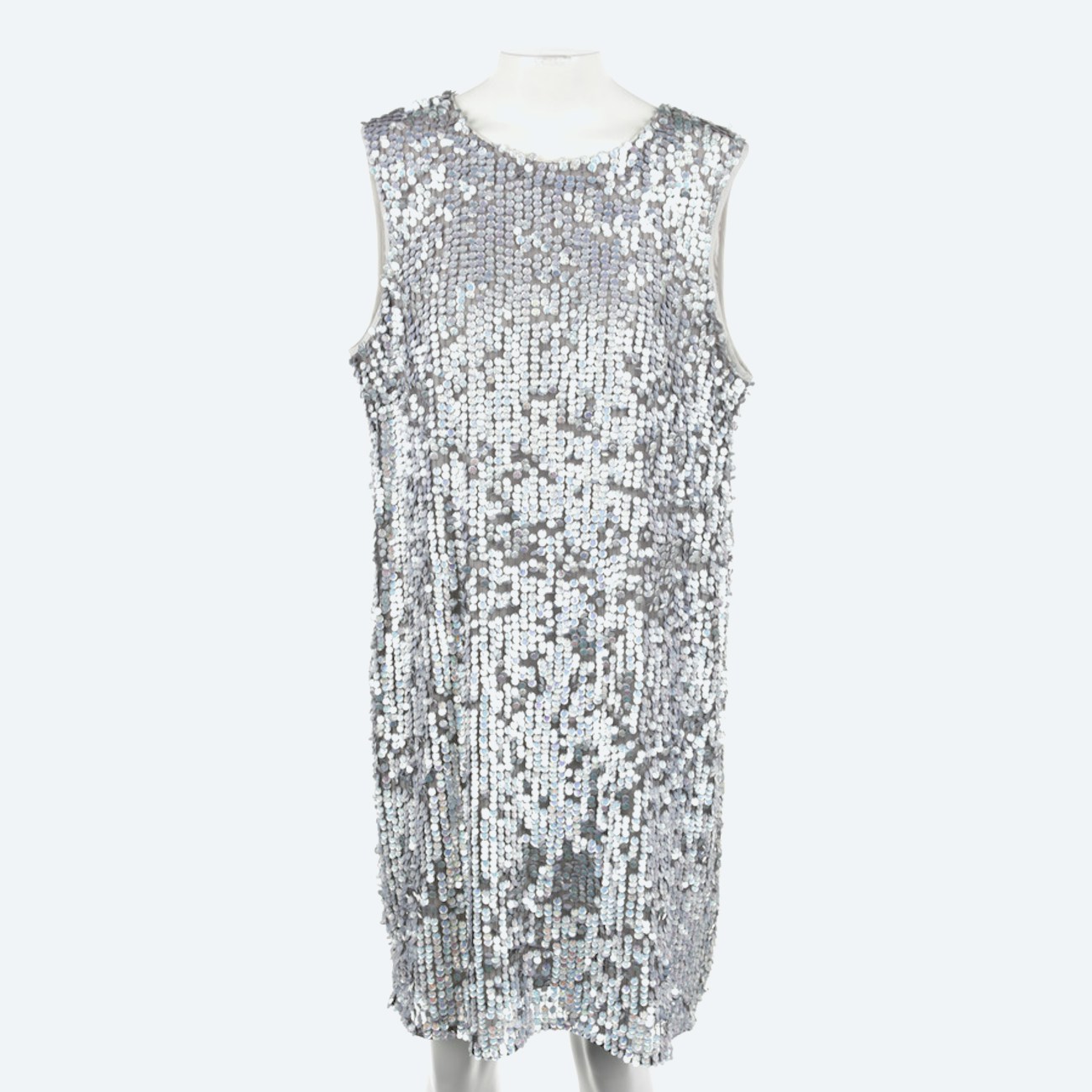 Image 1 of Dress 38 Silver in color Metallic | Vite EnVogue
