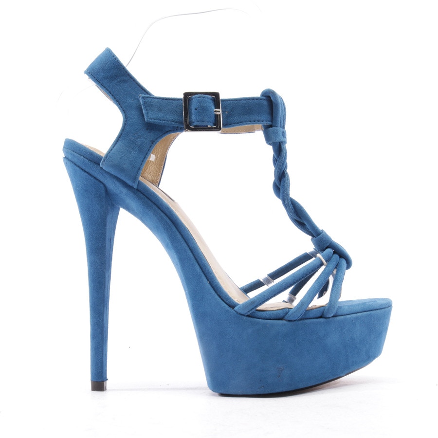 Image 1 of Heeled Sandals EUR 37 Blue in color Blue | Vite EnVogue