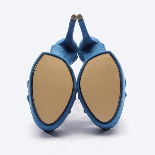 Image 4 of Heeled Sandals EUR 37 Blue in color Blue | Vite EnVogue