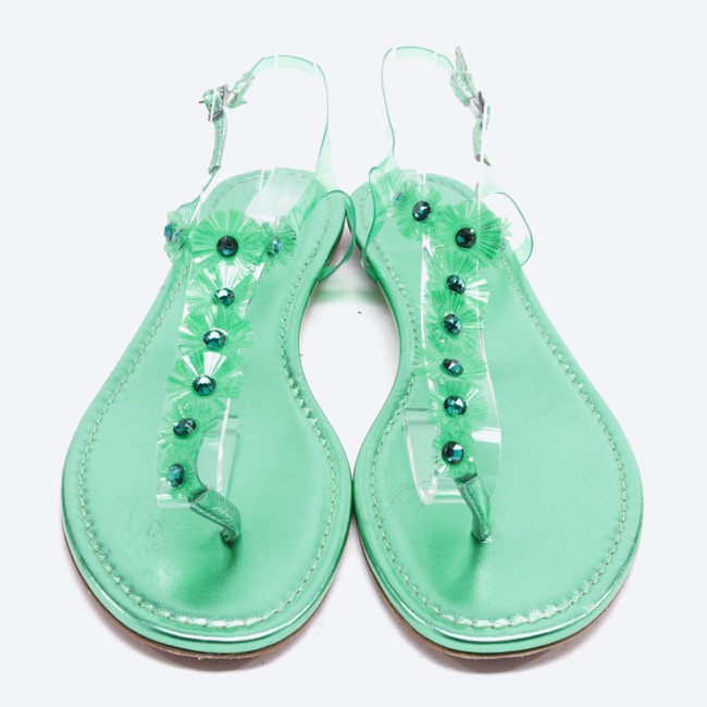Image 2 of Sandals EUR 40 Green in color Green | Vite EnVogue