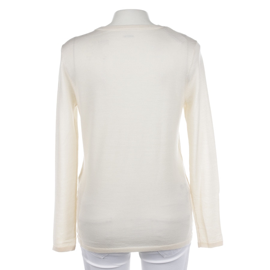 Image 2 of Wool Jumper 40 Beige in color White | Vite EnVogue