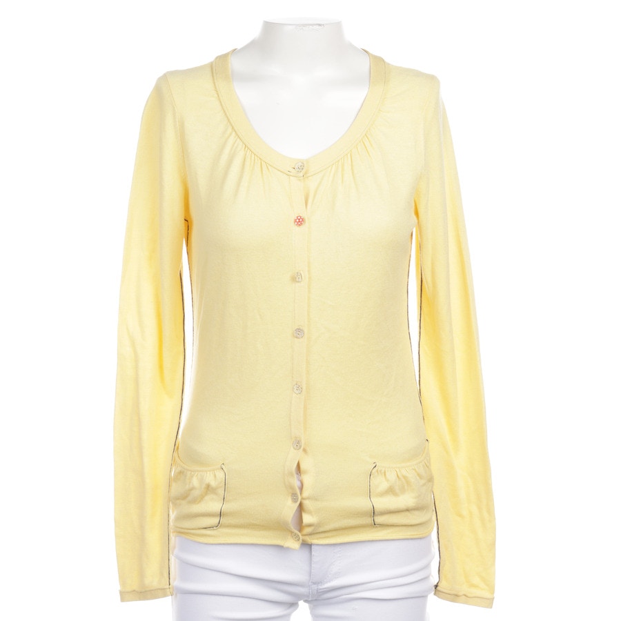 Image 1 of Cardigan S Pastel yellow in color Yellow | Vite EnVogue