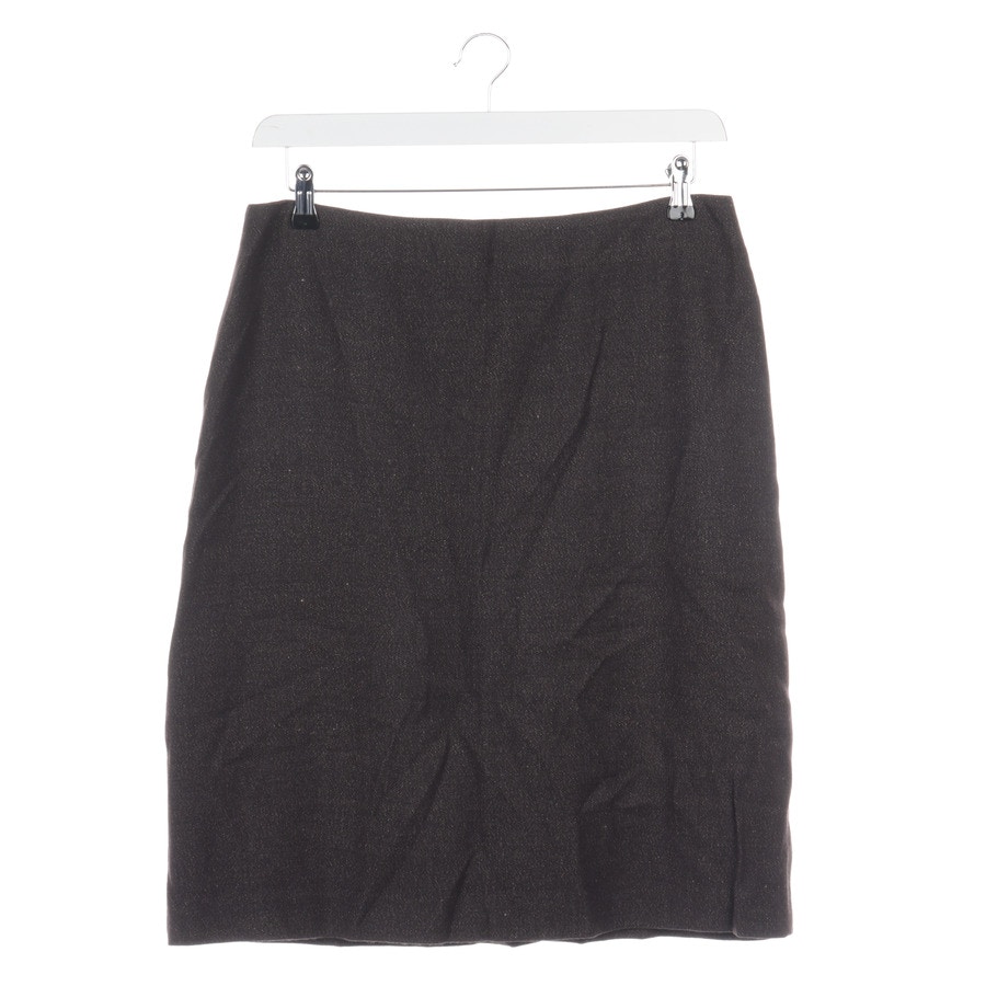 Image 1 of Skirt 36 Dark brown in color Brown | Vite EnVogue