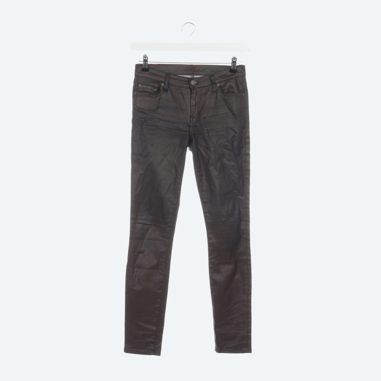 Image 1 of Jeans Skinny W27 Brown in color Brown | Vite EnVogue