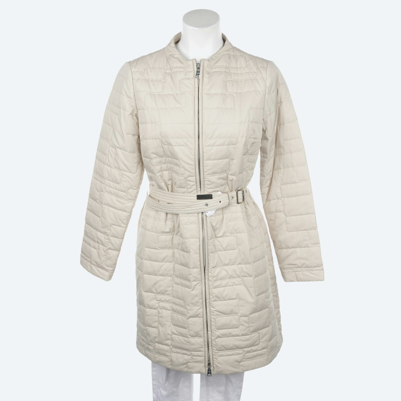 Image 1 of Winter Coat 36 Beige in color White | Vite EnVogue
