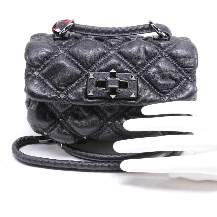 Image 4 of Spike Shoulder Bag Black in color Black | Vite EnVogue